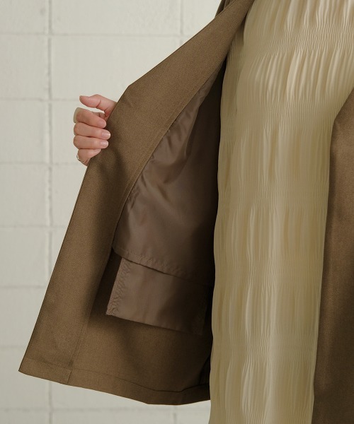 Bab（バブ）の「【WEB限定】カラーレスベスト / セットアップ（ベスト・レディース・ベージュ/ブラウン/カーキ・M）」の6枚目の写真