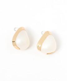 シンプルパールノンホールピアス / 236523