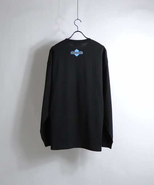 ILL'S(イルズ)の「ILL'S / イルズ ファイヤー / イーグル プリントビッグロンT(Tシャツ/カットソー・メンズ・ホワイト/ホワイト系その他/ブラック/ブラック系その他/チャコールグレー/ブルー・M/L)」の12枚目の写真