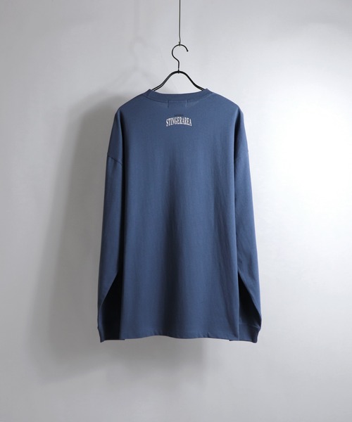 ILL'S(イルズ)の「ILL'S / イルズ ファイヤー / イーグル プリントビッグロンT(Tシャツ/カットソー・メンズ・ホワイト/ホワイト系その他/ブラック/ブラック系その他/チャコールグレー/ブルー・M/L)」の18枚目の写真