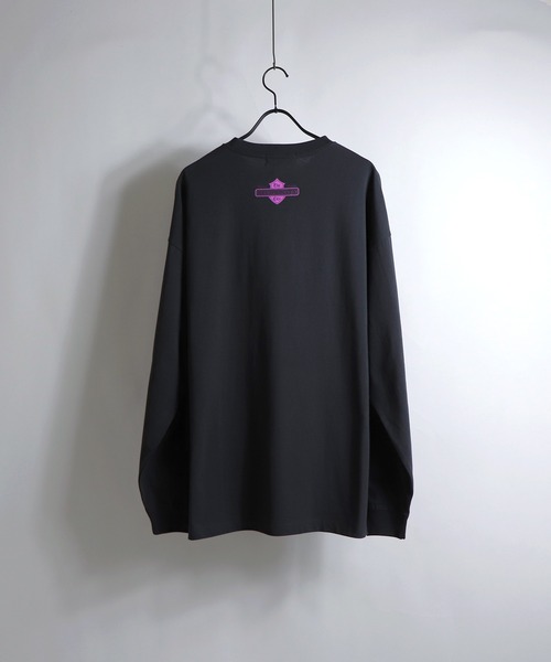 ILL'S(イルズ)の「ILL'S / イルズ ファイヤー / イーグル プリントビッグロンT(Tシャツ/カットソー・メンズ・ホワイト/ホワイト系その他/ブラック/ブラック系その他/チャコールグレー/ブルー・M/L)」の16枚目の写真