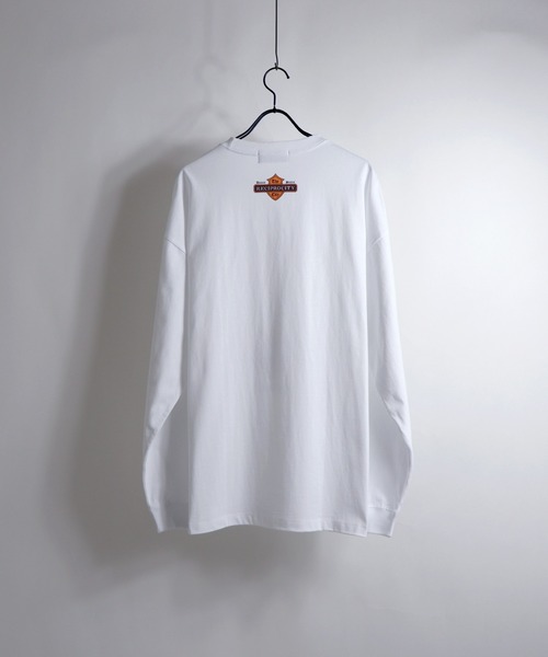 ILL'S(イルズ)の「ILL'S / イルズ ファイヤー / イーグル プリントビッグロンT(Tシャツ/カットソー・メンズ・ホワイト/ホワイト系その他/ブラック/ブラック系その他/チャコールグレー/ブルー・M/L)」の17枚目の写真