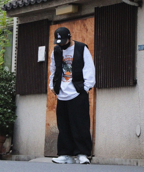 ILL'S(イルズ)の「ILL'S / イルズ ファイヤー / イーグル プリントビッグロンT(Tシャツ/カットソー・メンズ・ホワイト/ホワイト系その他/ブラック/ブラック系その他/チャコールグレー/ブルー・M/L)」の19枚目の写真