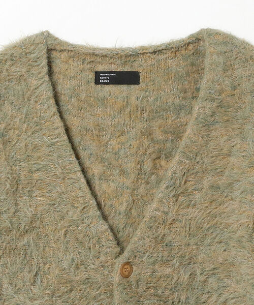 International Gallery BEAMS（インターナショナルギャラリービームス）の「IG / シャギーニット カーディガン（カーディガン/ボレロ・メンズ・ネイビー・MEDIUM）」の5枚目の写真