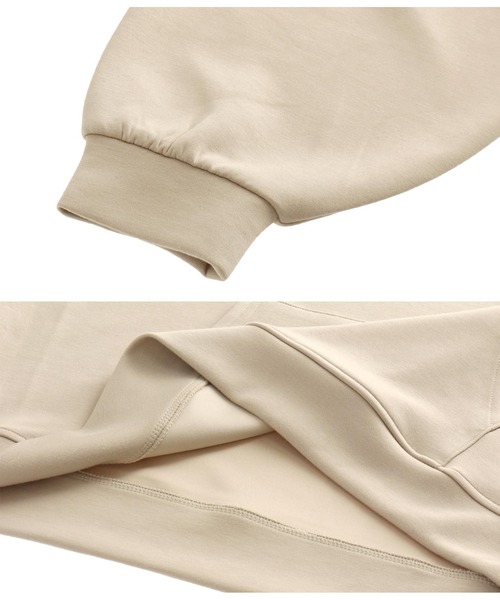 LATINA(ラティーナ)の「ダンボールチュニックパーカー(パーカー・レディース・ブラック/ベージュ/アイボリー・FREE)」の19枚目の写真