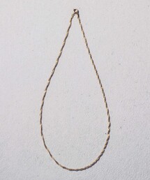 and cloud | Screw Chain Necklace S(ネックレス)