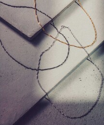 and cloud | Screw Chain Necklace S(ネックレス)