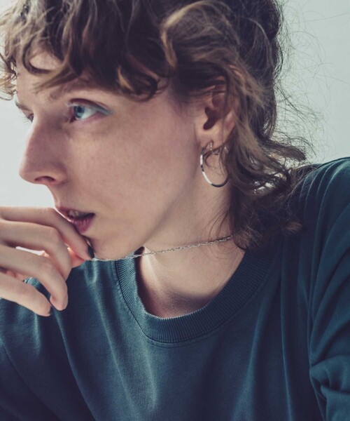 and cloud（アンドクラウド）の「Screw Chain Necklace S（ネックレス・レディース・ブラック/シルバー/イエローゴールド・FREE）」の8枚目の写真