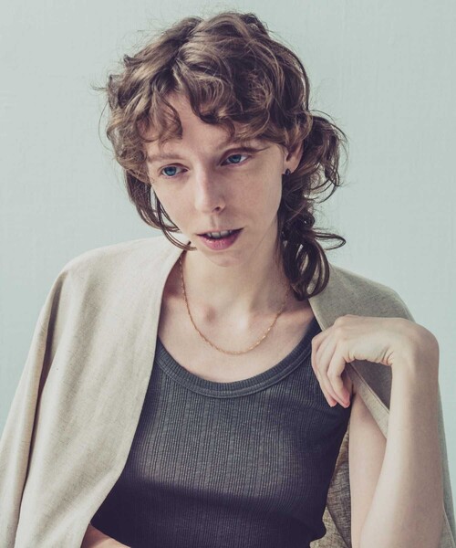 and cloud（アンドクラウド）の「Screw Chain Necklace S（ネックレス・レディース・ブラック/シルバー/イエローゴールド・FREE）」の9枚目の写真