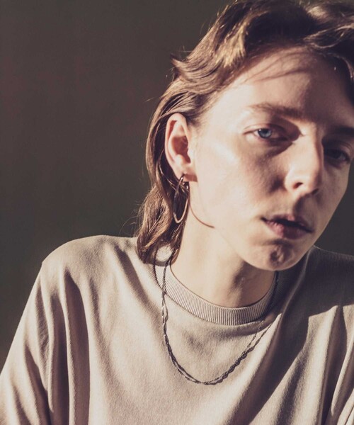 and cloud（アンドクラウド）の「Screw Chain Necklace S（ネックレス・レディース・ブラック/シルバー/イエローゴールド・FREE）」の14枚目の写真