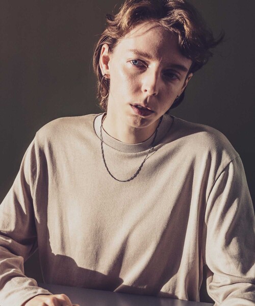 and cloud（アンドクラウド）の「Screw Chain Necklace S（ネックレス・レディース・ブラック/シルバー/イエローゴールド・FREE）」の2枚目の写真