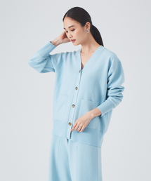 qualite | 【WEB・一部店舗限定】圧縮ニットカーディガン◇セットアップ対応(カーディガン/ボレロ)