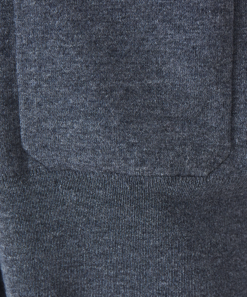 qualite(カリテ)の「【WEB・一部店舗限定】圧縮ニットカーディガン◇セットアップ対応(カーディガン/ボレロ・レディース・サックスブルー/チャコールグレー・フリー)」の6枚目の写真