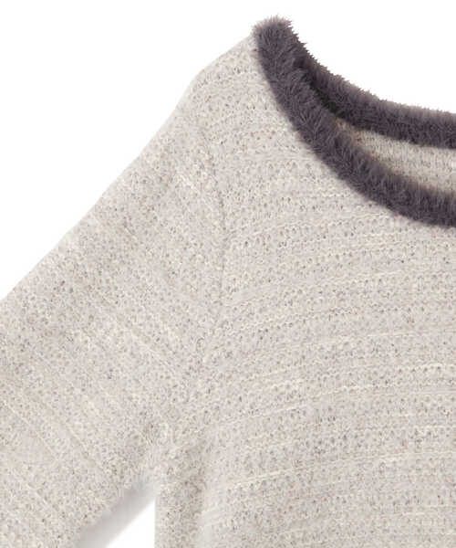 PROPORTION BODY DRESSING(プロポーションボディドレッシング)の「ラメフェザーニット / 1211270108(ニット/セーター・レディース・グレー/ホワイト系その他・FREE)」の11枚目の写真