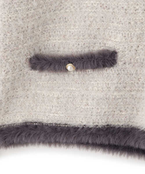 PROPORTION BODY DRESSING(プロポーションボディドレッシング)の「ラメフェザーニット / 1211270108(ニット/セーター・レディース・グレー/ホワイト系その他・FREE)」の13枚目の写真