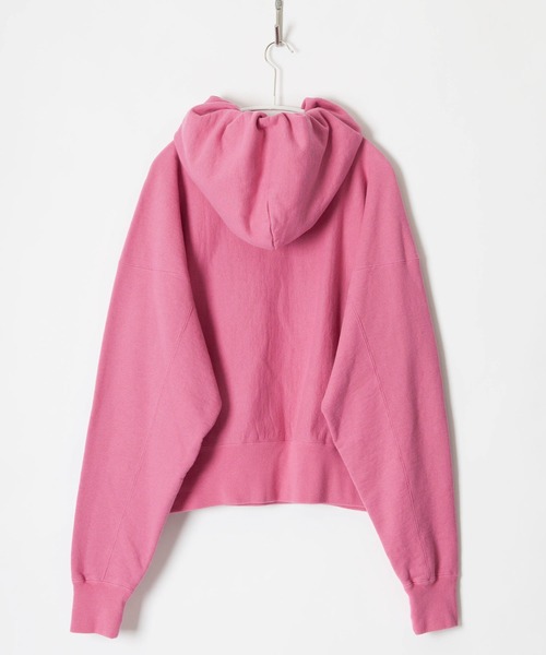 HOLIDAY(ホリデイ)の「ULTRA HEAVY SWEAT HOODIE (HLD) ウルトラヘビースウェットフーディ (HLD)(パーカー・レディース・ピンク・ONE SIZE)」の2枚目の写真