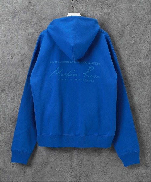 MARTINE ROSE(マーティンローズ)の「【MARTINE ROSE / マーティンローズ】CLASSIC HOODIE(パーカー・メンズ・コバルトブルー・SMALL)」の6枚目の写真