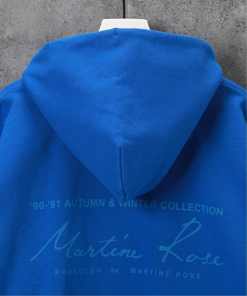 MARTINE ROSE(マーティンローズ)の「【MARTINE ROSE / マーティンローズ】CLASSIC HOODIE(パーカー・メンズ・コバルトブルー・SMALL)」の8枚目の写真