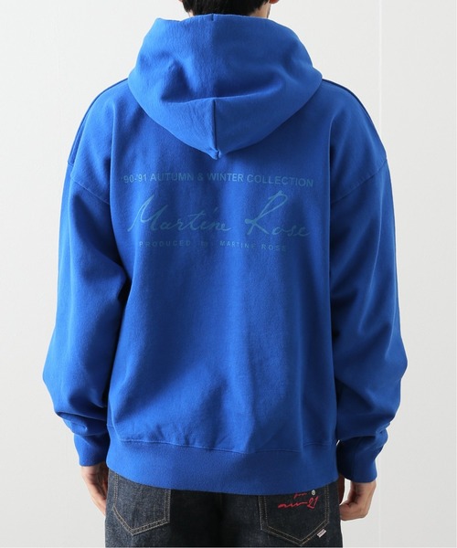 MARTINE ROSE(マーティンローズ)の「【MARTINE ROSE / マーティンローズ】CLASSIC HOODIE(パーカー・メンズ・コバルトブルー・SMALL)」の4枚目の写真