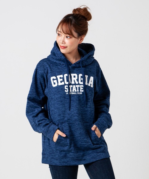 GGD（ジージーディー）の「レトロ プリント 裏起毛 パーカー（パーカー・レディース・ブルー/ブラック系/ブラック/グレー/グレー系/ブルー系/ブラウン/イエロー/グリーン/ブルー系2/ブルー系1/ブラック系4/グレー系3/レッド系/グレー系2/レッド系1/ブルー系4/ブルー系3/ホワイト/ブラック系3/グレー系1/ブラック系2/レッド/ブラック系1・M/L/LL）」の20枚目の写真