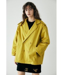 DM OVER SHORT TRENCH コート