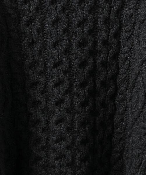 6(ROKU) CABLE KNIT ケーブルニット 6（ロク）の「＜6(ROKU)＞テープ ケーブル ニット（ニット/セーター