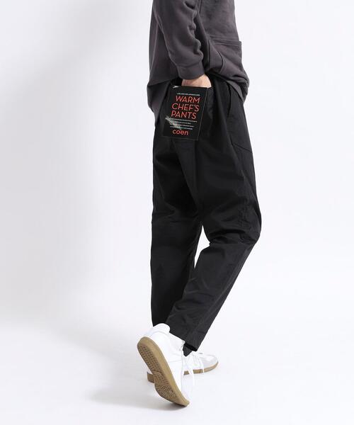 coen（コーエン）の「ウォームシェフパンツ"CHEF PANTS"（その他パンツ・メンズ・ブラック/ダークグレー・SMALL/MEDIUM/LARGE/X-LARGE）」の4枚目の写真