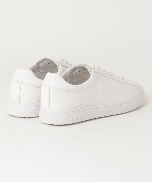 CLAE（クレイ）の「クレイ ウィメンズ/レザースニーカー（スニーカー・レディース・ホワイト・60/55/50/70/65）」の3枚目の写真