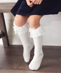 Rora（ローラ）の「ブリーズ ハイソックス (2color)  14cm~22cm（ソックス/靴下・キッズ）」