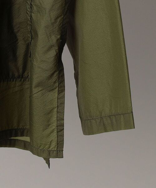 Engineered Garments（エンジニアードガーメンツ）の「【SHIPS別注】ENGINEERED GARMENTS: DAYTON SHIRT NYLON MICRO RIPSTOP（ブルゾン・メンズ・オリーブ/ブラック・LARGE/X-SMALL/SMALL/MEDIUM）」の14枚目の写真