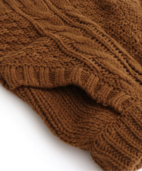 BREEZE(ブリーズ)の「ケーブルニットショートパンツ(その他パンツ・キッズ・アイボリー/ブラウン・120/110/140/130/90/100/80)」の11枚目の写真