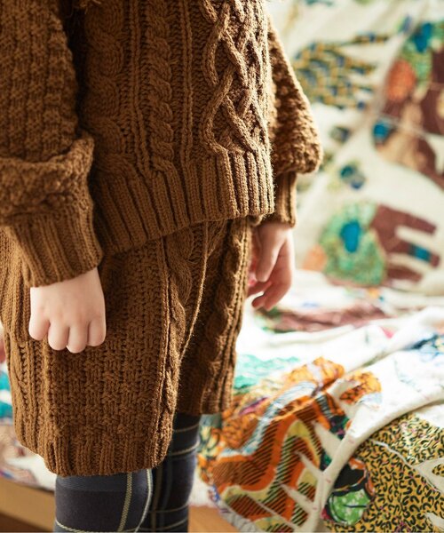 BREEZE（ブリーズ）の「ケーブルニットショートパンツ（その他パンツ