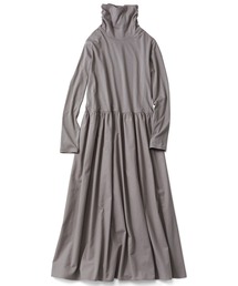 リブ　イン　コンフォート　コットン１００％がうれしい！　重ね着を楽しむタートルネックインナーワンピース