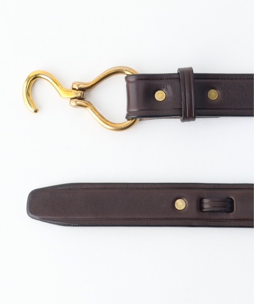 SLOBE IENA（スローブイエナ）の「【TORY LEATHER/トリーレザー】HOOF PICK ベルト◆（ベルト・レディース・ブラウン・FREE）」の2枚目の写真
