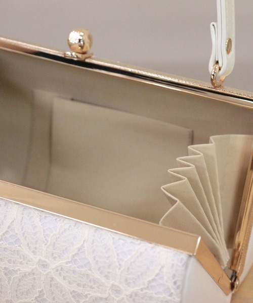 utatane(ウタタネ)の「草履バッグ 日本製レース(和装小物・レディース・ホワイト・FREE)」の6枚目の写真