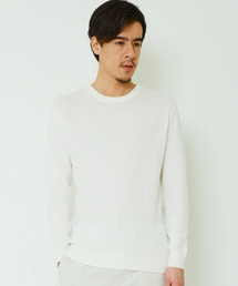 KATHARINE HAMNETT LONDON  | MIX LINEN PULLOVER / ミックスリネンプルオーバーニット(ニット/セーター)