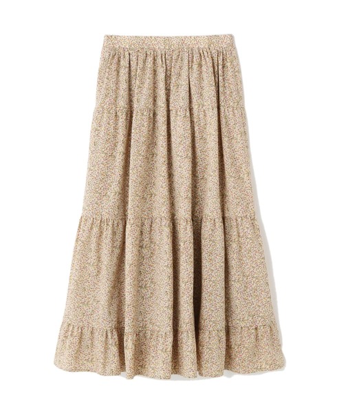 N.(N. Natural Beauty Basic)(エヌエヌナチュラルビューティーベーシック)の「◆プリントティアードスカート(スカート・レディース・ホワイト系その他/ブラック系その他・MEDIUM)」の14枚目の写真