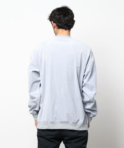 LOWRYS FARM（ローリーズファーム）の「コーデュロイドロップクルー　262817（その他トップス・メンズ・ブラック/グレー/ピンク/ブルー・MEDIUM/LARGE）」の6枚目の写真