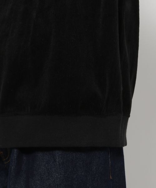 LOWRYS FARM（ローリーズファーム）の「コーデュロイドロップクルー　262817（その他トップス・メンズ・ブラック/グレー/ピンク/ブルー・MEDIUM/LARGE）」の7枚目の写真