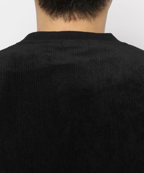 LOWRYS FARM（ローリーズファーム）の「コーデュロイドロップクルー　262817（その他トップス・メンズ・ブラック/グレー/ピンク/ブルー・MEDIUM/LARGE）」の8枚目の写真