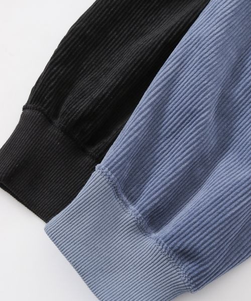 LOWRYS FARM（ローリーズファーム）の「コーデュロイドロップクルー　262817（その他トップス・メンズ・ブラック/グレー/ピンク/ブルー・MEDIUM/LARGE）」の10枚目の写真
