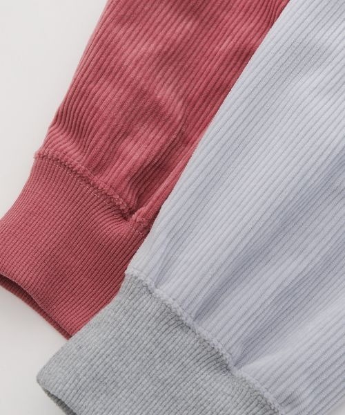 LOWRYS FARM（ローリーズファーム）の「コーデュロイドロップクルー　262817（その他トップス・メンズ・ブラック/グレー/ピンク/ブルー・MEDIUM/LARGE）」の11枚目の写真