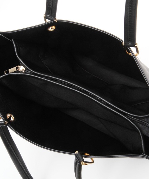 LEPSIM（レプシィム）の「【ゼロかる】キレイめA4トート　258501（トートバッグ・レディース・ブラック/ベージュ/アイボリー・ONE SIZE）」の14枚目の写真