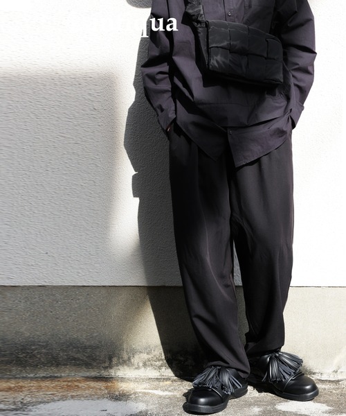 antiqua（アンティカ）の「革靴風デザインスニーカー（スニーカー・メンズ・ブラック・27/28）」の5枚目の写真