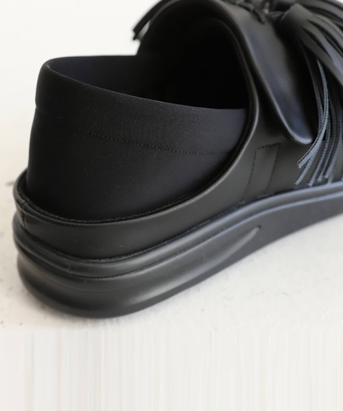 antiqua（アンティカ）の「革靴風デザインスニーカー（スニーカー・メンズ・ブラック・27/28）」の21枚目の写真