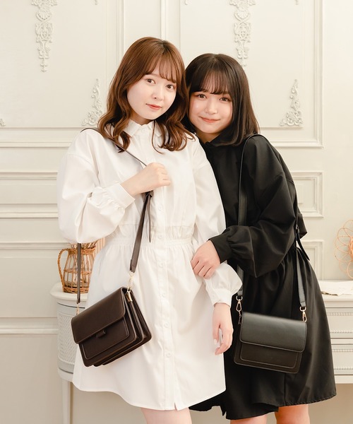 Cham.(チャム)の「シャツワンピース(シャツワンピース・レディース・ホワイト/ブラック・FREE)」の19枚目の写真