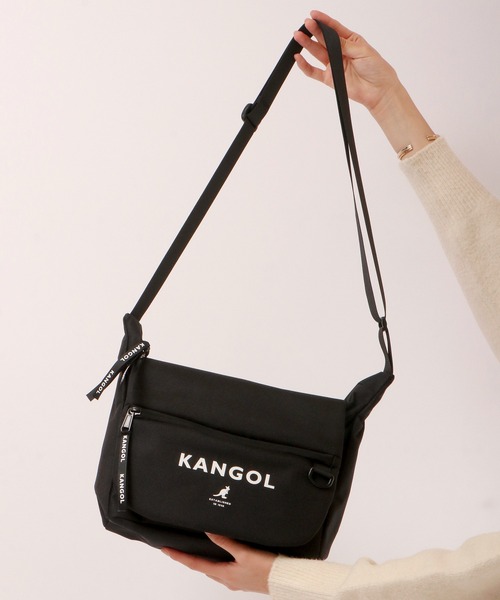 KANGOL(カンゴール)の「KANGOL ショルダーバッグ(ショルダーバッグ・レディース・ブラック/ベージュ/ブラック系その他・FREE)」の13枚目の写真