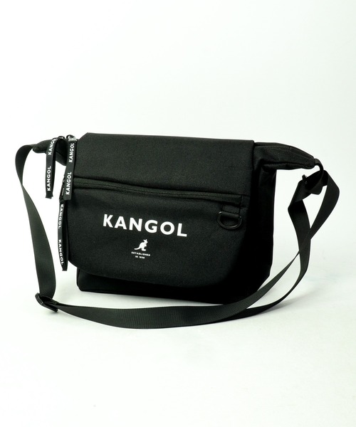 KANGOL(カンゴール)の「KANGOL ショルダーバッグ(ショルダーバッグ・レディース・ブラック/ベージュ/ブラック系その他・FREE)」の5枚目の写真