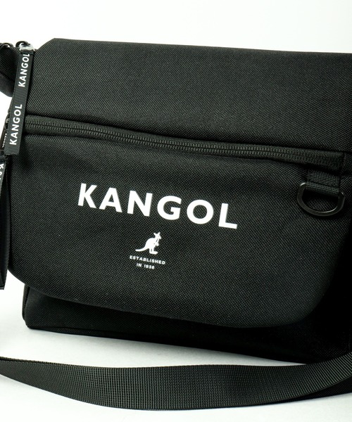 KANGOL(カンゴール)の「KANGOL ショルダーバッグ(ショルダーバッグ・レディース・ブラック/ベージュ/ブラック系その他・FREE)」の6枚目の写真