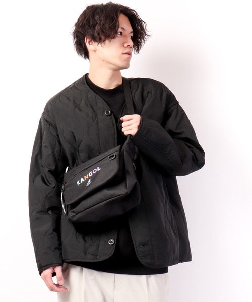 KANGOL(カンゴール)の「KANGOL ショルダーバッグ(ショルダーバッグ・レディース・ブラック/ベージュ/ブラック系その他・FREE)」の16枚目の写真
